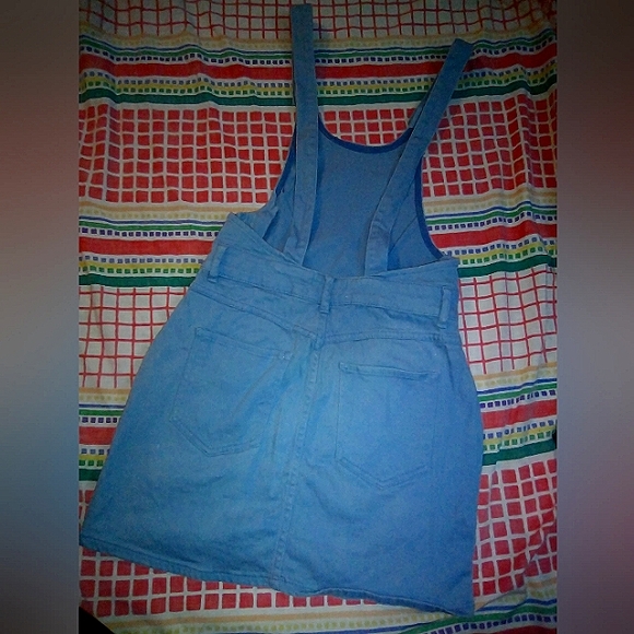 URBAN OUTFITTERS Woman's 0 Light Denim Pinafore - Picture 3 of 4